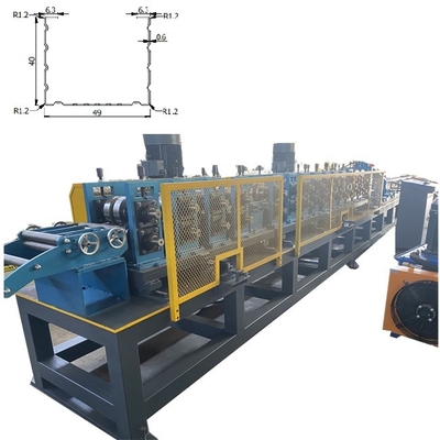 70 m / min Lekka maszyna do formowania rolek stępki System profili metalowych do płyt kartonowo-gipsowych