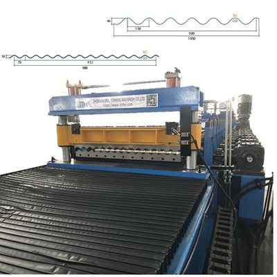 Maszyna do formowania na zimno blach falistych na dachy metalowe