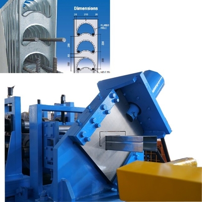Logic Wall Structural Wall Stud And Track Rolling Forming Machine Wysokiej prędkości