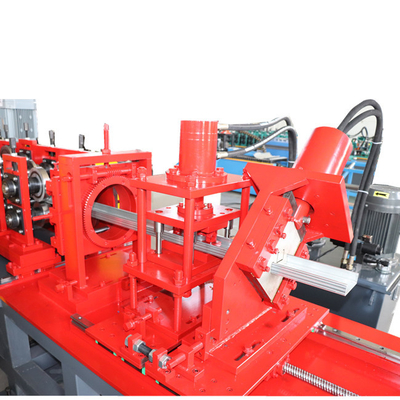 Zgalwanizowane metalowe sztuczki i ścieżki ścian ramy Profil Rolling Forming Machine zaawansowane