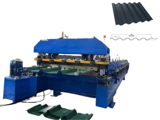 PPGI / GI Doskonały Standard 7.2 Panel Steel Sheet Roll Forming Machine Wysoka jakość