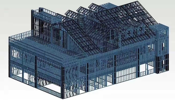 C89 Łatwy gabaryt stalowy Dom Lgs Raming Roll Forming Machine For Villa