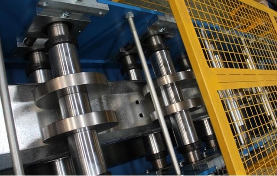 Hydrauliczne Perforacja 18 stacji C Purlin Roll Forming Machine PLC