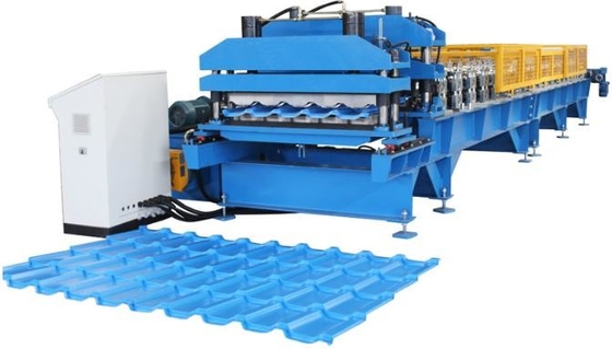 Automatyczne hydrauliczne cięcie szklanej płytki formowania maszyny niezbędne wyposażenie dla materiałów dachowych