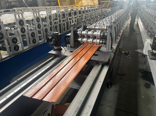 Automatyczny system sterowania i strzyżenia Soffit Panel Rolling Forming Machine dla płynnego działania