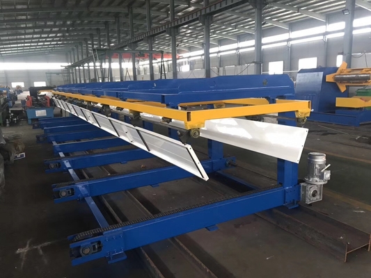 6m/8m/10m/12m Długość metalowa linia cięcia Automatyczna maszyna do nakładania do przewozów magazynowych