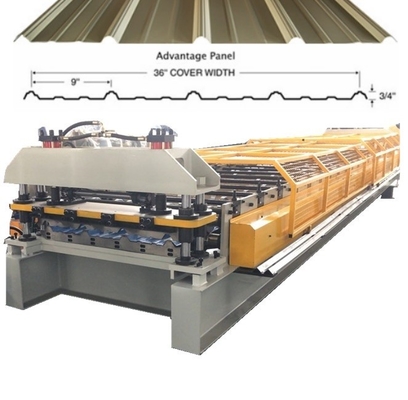 R Panel And Ag Panel Cold Roll Forming Machine Szybka prędkość