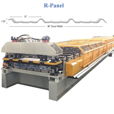 R Panel And Ag Panel Cold Roll Forming Machine Szybka prędkość