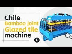 Wszechstronna krok płytek dachowych arkuszy Rolling Forming Machine W rosyjskim