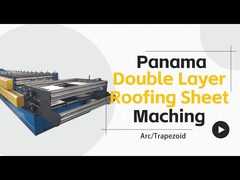 Maszyna podwójnej warstwy do USA dla płyt AG i płyt falistych 7/8